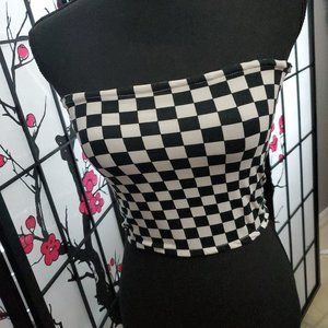 Checkered Bandeau Bundle